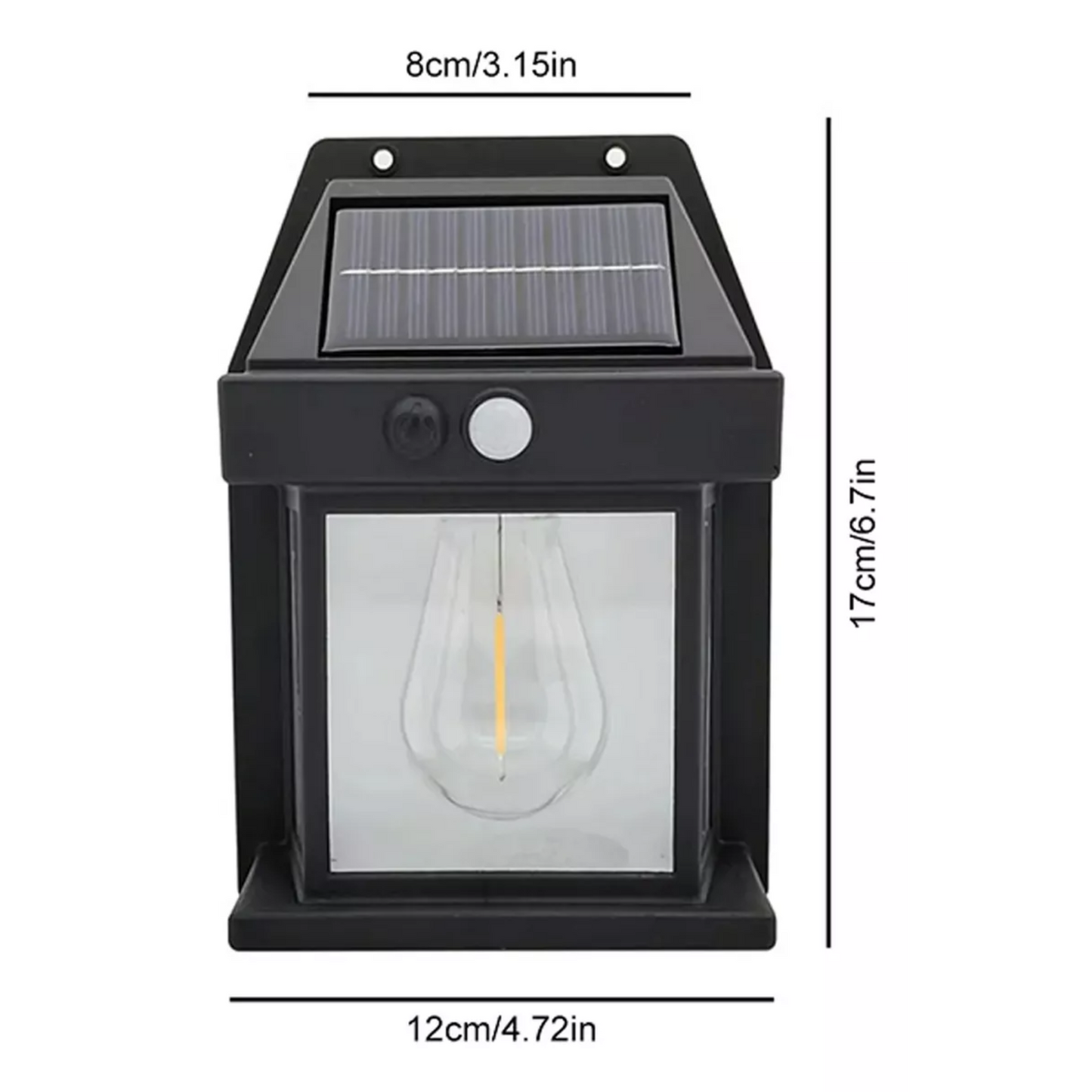 Lampara Led Solar Exterior Sensor